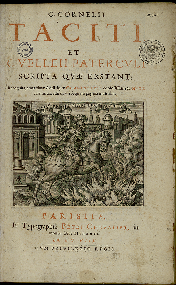 Page de garde de l’édition 1608, Paris, Pierre Chevalier