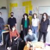 Parole de chercheurs >>> Valérie Spaëth (au centre) accompagnée d’une partie de l’équipe du projet-CLIODIFLE