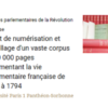 Archives parlementaires de la Révolution française : projet terminé