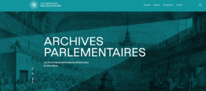 Perséide Archives parlementaires