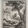 Le corbeau et le renard, J.-B. Oudry, 1755, Bibliothèque des Musées de Strasbourg.